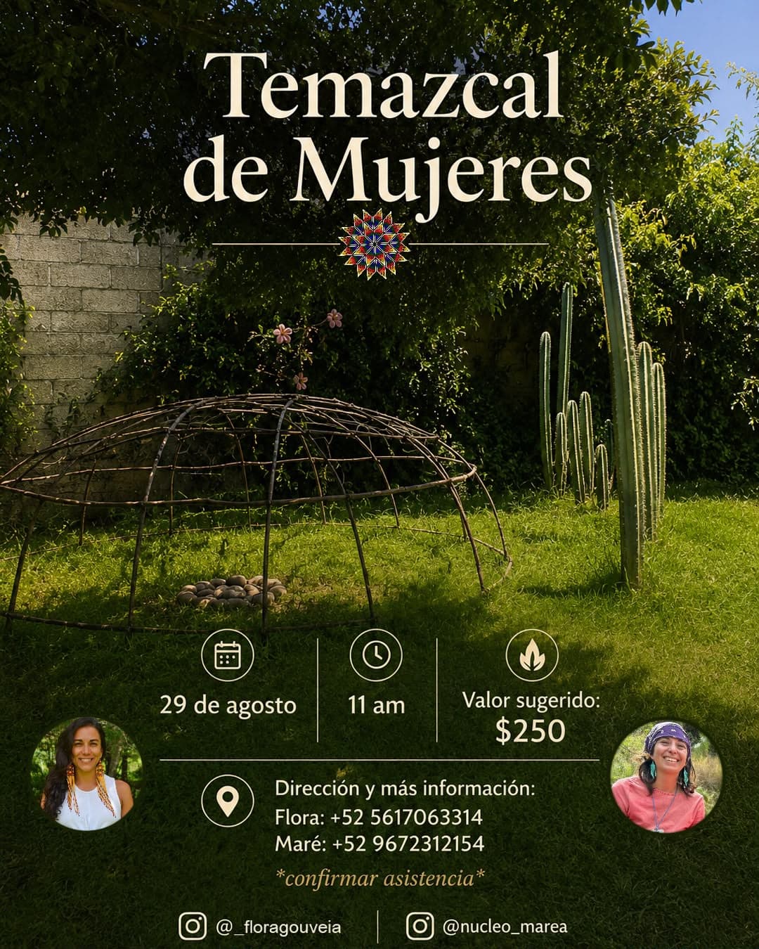 Temazcal de Mujeres · Especial Tiempos de Eclipse