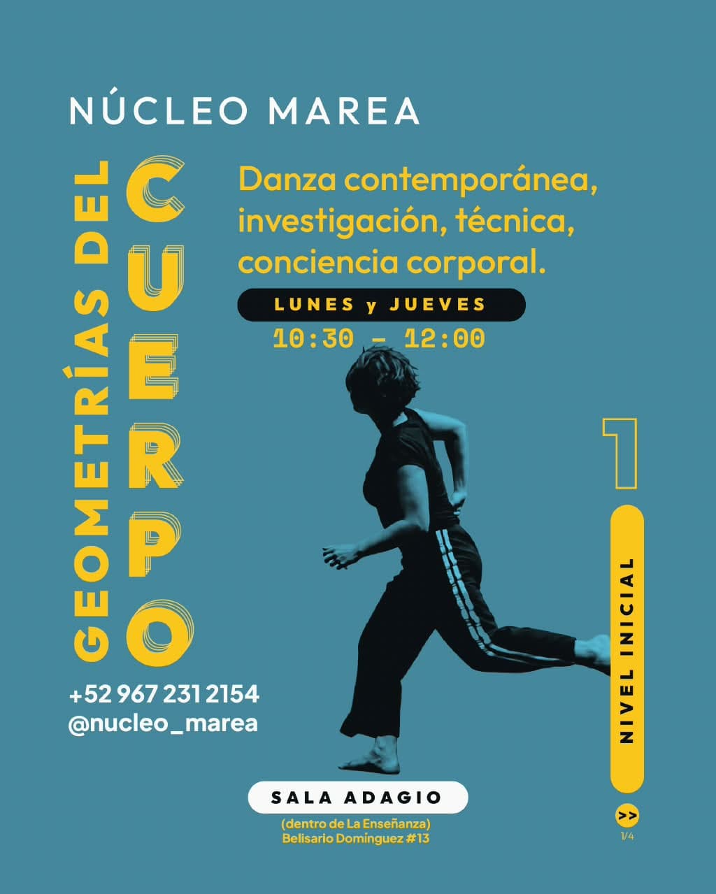 Event media for Núcleo Marea — Geometrías del Cuerpo 1 con Maré.