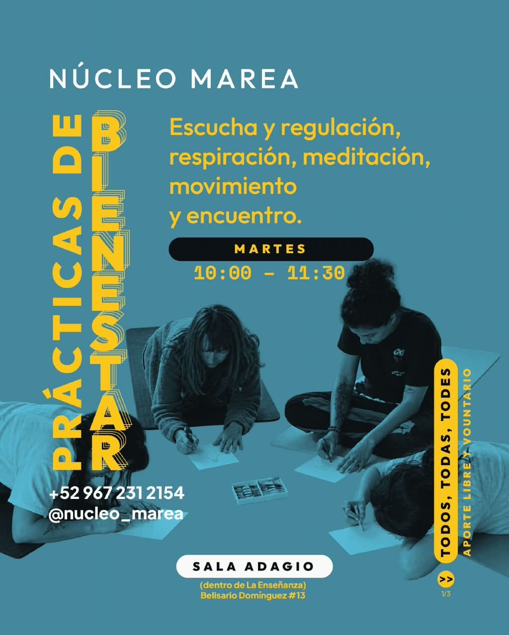 Event media for Núcleo Marea — Prácticas de Bienestar con Maré.