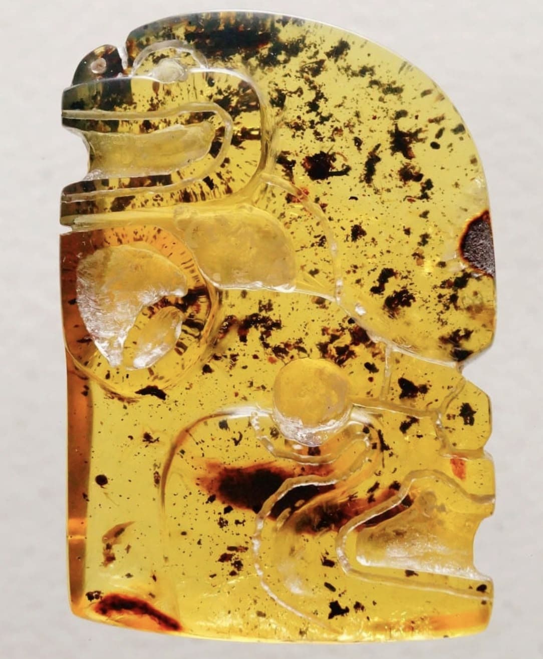 Carve your own Chiapas amber piece